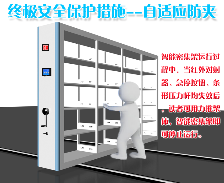 Intelligent file rack/cabinet security
