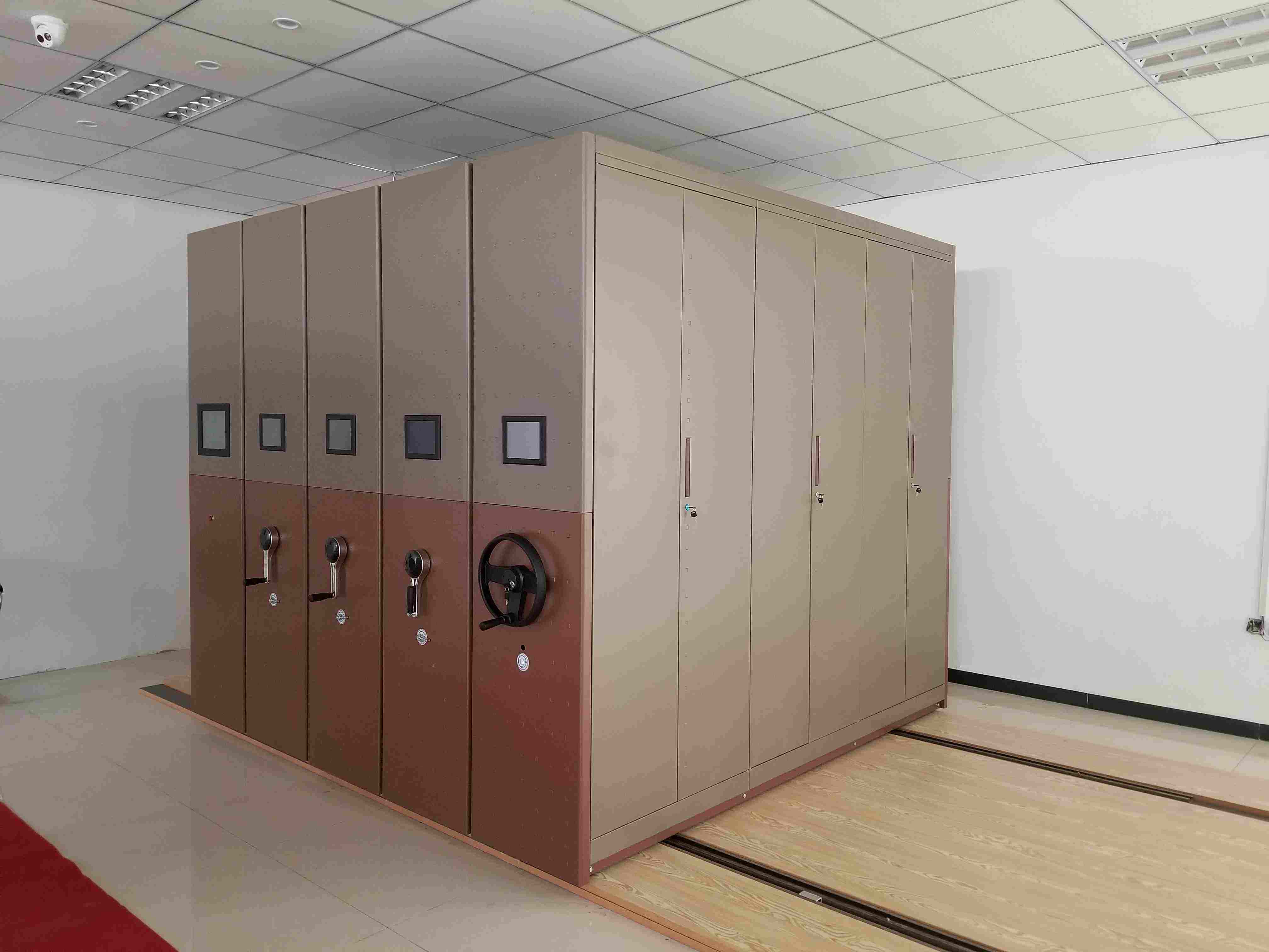 Intelligent file rack/cabinet case material